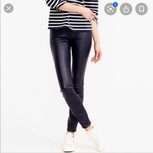 J Crew Faux Leather GiGi Pants sz. 6